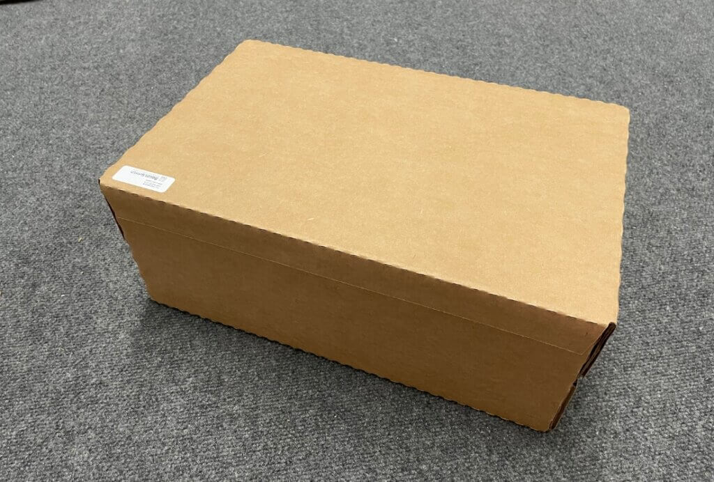 Box for shipping glassware